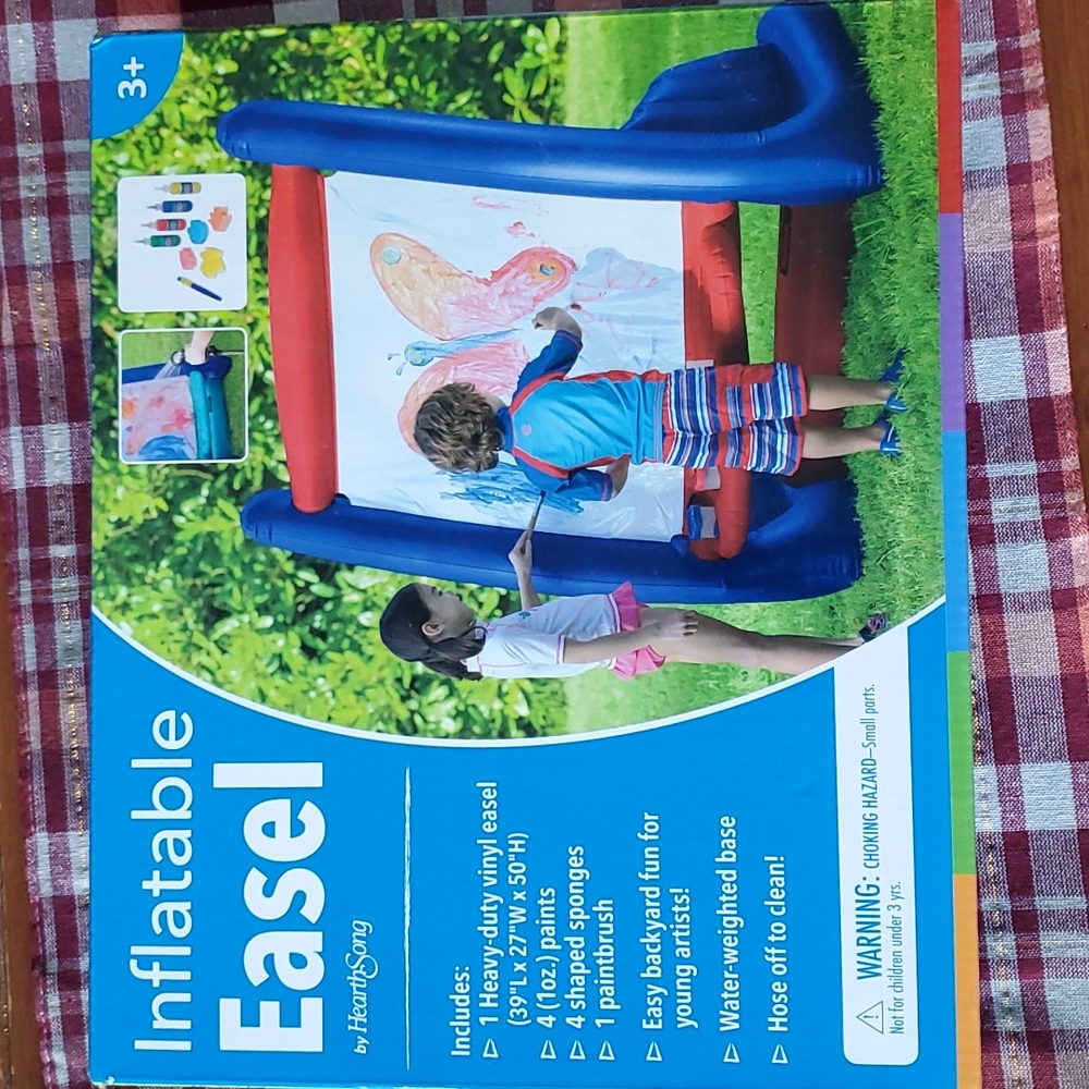 Kids Outdoor Inflatable Easel